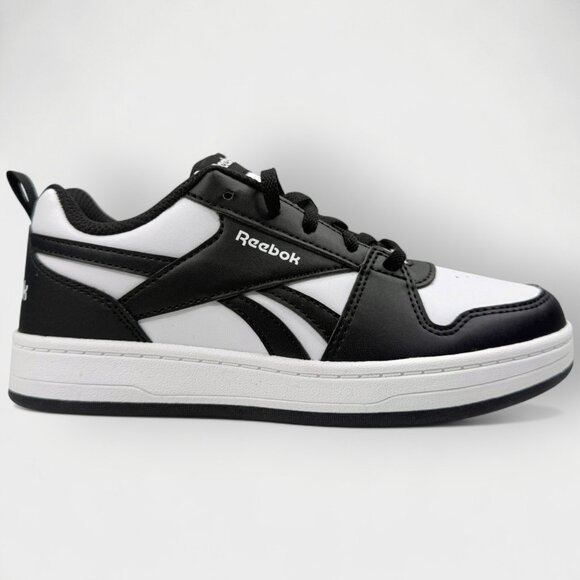 Reebok Boys Royal Prime 2.0 Black White US 13 Big Kids Sneaker New w/ Box - Picture 1 of 13